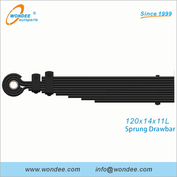 Sprung Heavy & Light Duty Drawbars for Agricultural Trailer - Image 2