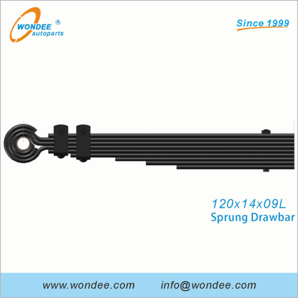Sprung Heavy & Light Duty Drawbars for Agricultural Trailer - Image 4