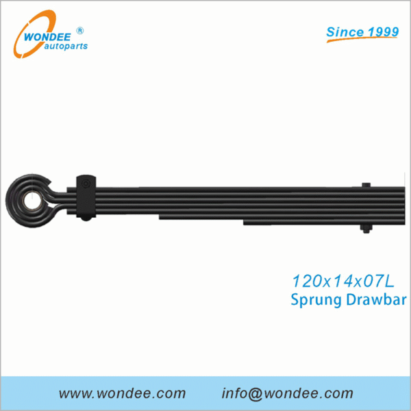 Sprung Heavy & Light Duty Drawbars for Agricultural Trailer - Image 3