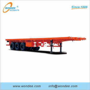WONDEE Flatbed Semi Trailers for Cargo Transportation