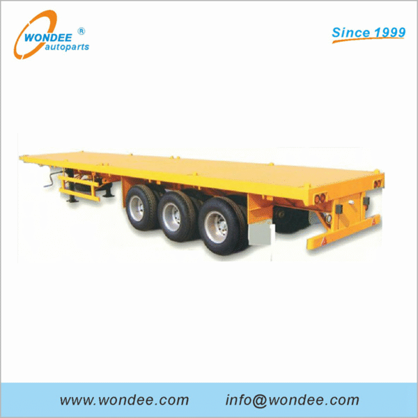 WONDEE Flatbed Semi Trailers for Cargo Transportation - Image 2