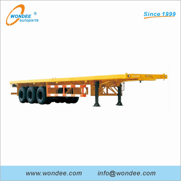 WONDEE Flatbed Semi Trailers for Cargo Transportation - Image 4
