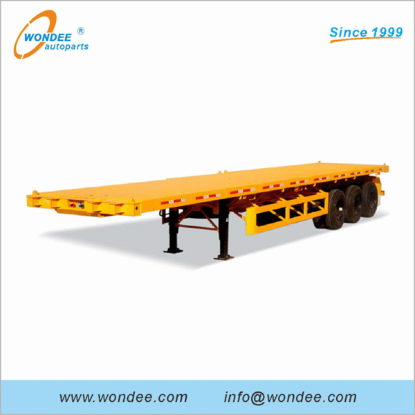WONDEE Flatbed Semi Trailers for Cargo Transportation - Image 5