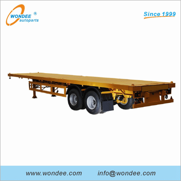 WONDEE Flatbed Semi Trailers for Cargo Transportation - Image 6